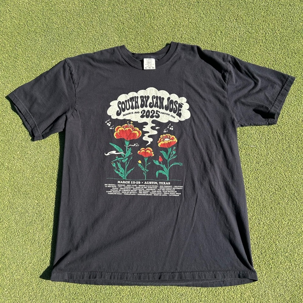 SXSW x SXSJ 2025 Festival Shirt, Size XL
